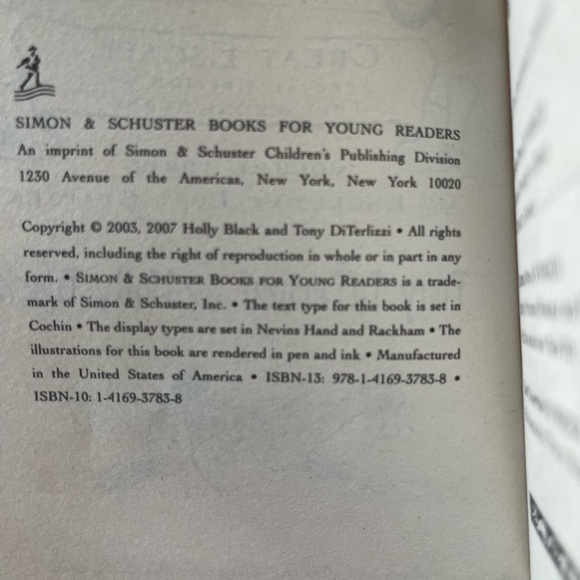 The Spiderwick Chronicles 2 Book Special Edition 2007 Copyright - Picture 2 of 4